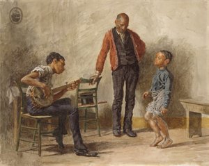 Die Tanzstunde von Thomas Cowperthwait Eakins