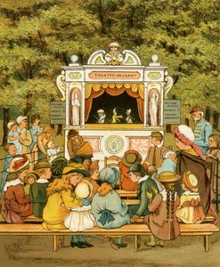 Punch-und-Judy-Show im Jardin des Tuileries