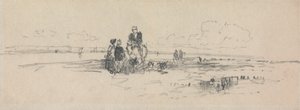 Figuren am Ufer