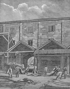 Hautmarkt, Leadenhall, City of London, 1825 von Thomas Dale