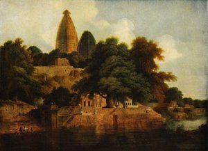 Hindu-Tempel in Bindrabund am Jumna, 1797, 1922