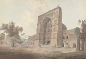 Haupteingang der Jami-Moschee, Jaunpur