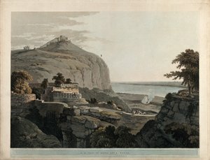 N.W. Ansicht von Rotas Ghur, Bahar