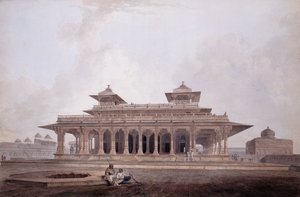 Teil des Palastes innerhalb der Festung von Allahabad von Thomas Daniell