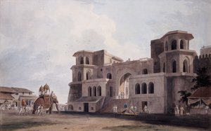 Das Panch Mahal Tor, Lucknow, Uttar Pradesh, um 1789 von Thomas Daniell