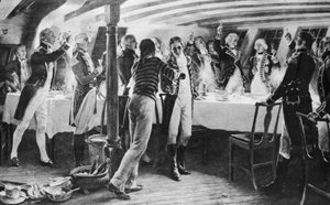 Der Vorabend der Schlacht von Kopenhagen