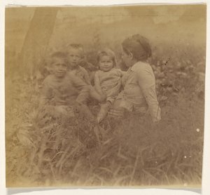 [Frances Eakins Crowell und vier ihrer Kinder] von Thomas Eakins