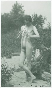 J. Laurie Wallace Studie für Arkadien, ca. 1883 von Thomas Eakins