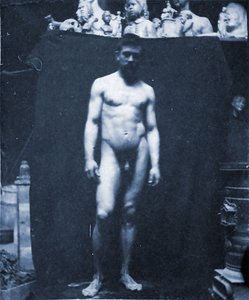 Aktporträt von Samuel Murray im Studio von Eakin, 1890