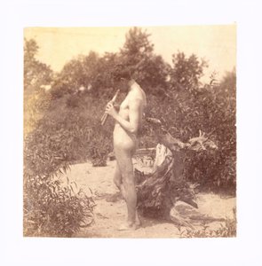 Stehender Pfeifer Studie für Arkadien, ca. 1883 von Thomas Eakins