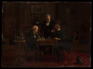 Die Schachspieler von Thomas Eakins