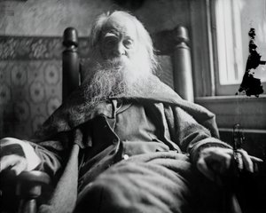 Walt Whitman in Camden, N.J., ca. 1891