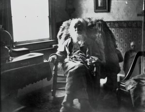 Walt Whitman in Camden, N.J., ca. 1891