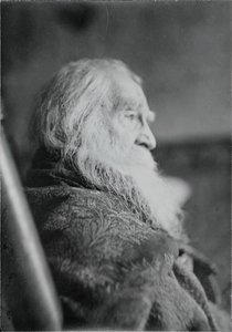 Walt Whitman in Camden, N.J., um 1891