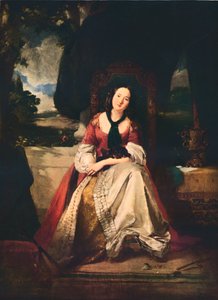 Eine Dame in Kostüm, um 1846-1900, 1937