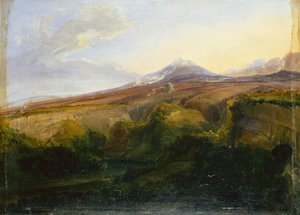 Ein Blick auf den Vesuv von Thomas Fearnley
