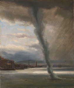 Ein Wasserhose in der Bucht von Neapel von Thomas Fearnley