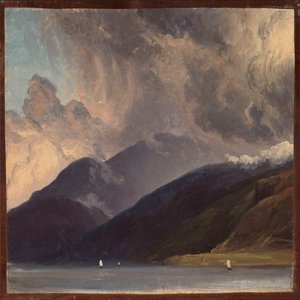 Von Balestrand am Sognefjord von Thomas Fearnley