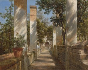 Pergola mit Orangen, ca. 1834