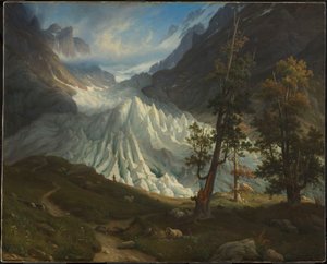 Der Grindelwaldgletscher von Thomas Fearnley
