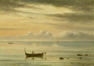 Das Meer bei Palermo von Thomas Fearnley