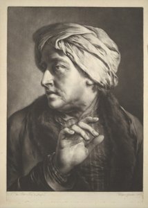 Kopf eines Mannes mit Turban von Thomas Frye