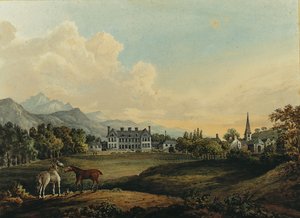 Ansichten in Killarney: Lord Kenmares Haus von Thomas Gage
