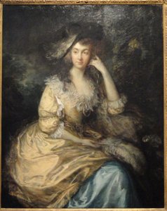 Frances Susanna, Lady de Dunstanville, von Thomas Gainsborough, ca. 1786 - Corcoran Gallery of Art von Thomas Gainsborough