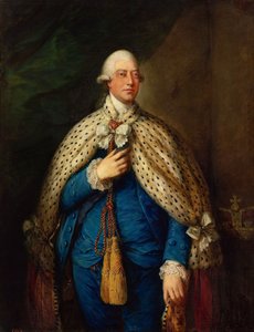 König Georg III. des Vereinigten Königreichs 1738-1820, 1785 von Thomas Gainsborough
