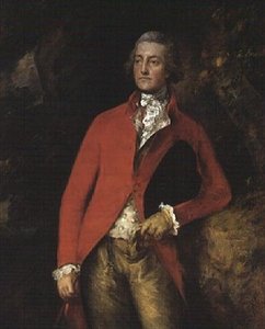 Major William Tennant von Needwood House, Staffordshire von Thomas Gainsborough
