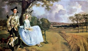 Mr. und Mrs. Andrews von Thomas Gainsborough