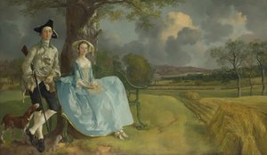 Herr und Frau Andrews, 1750 von Thomas Gainsborough