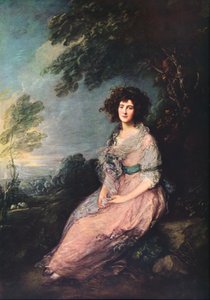 Mrs. Richard Brinsley Sheridan, 1785-1787 von Thomas Gainsborough