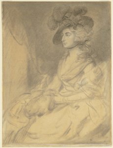 Mrs. Sarah Siddons von Thomas Gainsborough