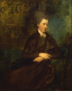 Porträt von Georgiana Poyntz, Countess Spencer, ca. 1780-81