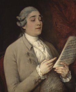 Porträt von Giusto Ferdinando Tenducci 1736-1790, bekannt als il Senesino, ca. 1770 von Thomas Gainsborough