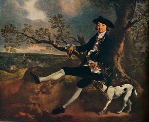 Porträt von John Plampin von Thomas Gainsborough, 1752-1755, 1936