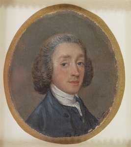 Porträt eines jungen Mannes mit gepudertem Haar von Thomas Gainsborough