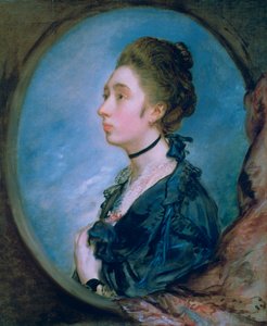 Die Tochter des Künstlers Margaret, ca. 1772 von Thomas Gainsborough