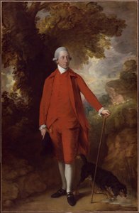 Thomas Gainsborough - Der ehrenwerte Richard Savage Nassau de Zuylestein, M.P von Thomas Gainsborough