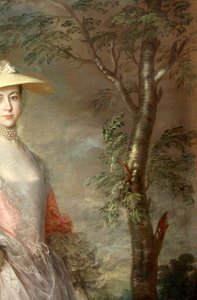 Baumdetail, aus einem Gemälde von Mary, Countess Howe, ca. 1760 von Thomas Gainsborough
