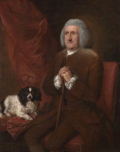 William Lowndes, Rechnungsprüfer des königlichen Schatzamtes von Thomas Gainsborough