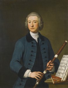 Porträt von Lewis Christian Austin Granom, 1743