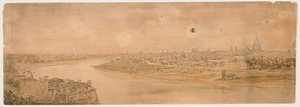 Eine Auswahl von zwanzig der malerischsten Ansichten von Paris: Ein Gesamtblick auf Paris, aufgenommen von Chaillot