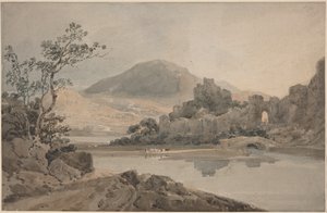 Conwy Castle, Nordwales von Thomas Girtin