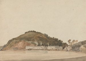 Landzunge an der Küste von Süd-Devon, möglicherweise Shaldon von Thomas Girtin