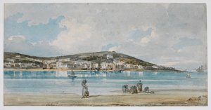 Blick auf Appledore, Nord-Devon, von Instow Sands von Thomas Girtin