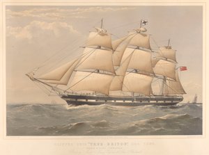 Klipperschiff True Briton 1100 Tonnen