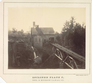 Schiefe Ebene F, Delaware und Hudson Canal Co.