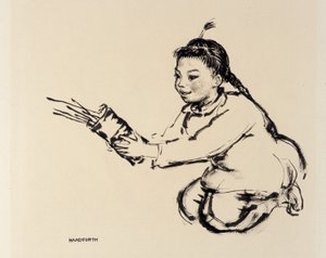Chinesisches Mädchen von Thomas Handforth
